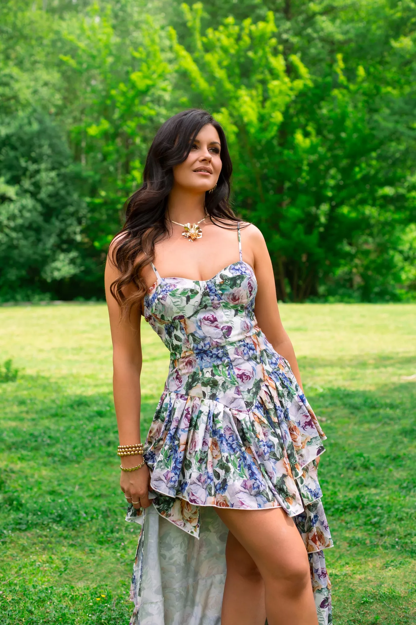 Czy to najpiękniejsza gwiazda disco polo? Zmysłowa Iness zachwyca w zwiewnej stylizacji

